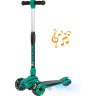 Кикборд NOVATRACK RAINBOW CAR PRO зеленый 120CP.RAINBOW.GN20