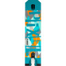 Трюковый самокат NOVATRACK PIXEL'80 синий 110A.PIXELS2.BL22